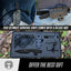 Ultimate Baby Silverback Survival Knife Set for Outdoor Enthusiasts (Black Blade & Grey Accents) - Korvel