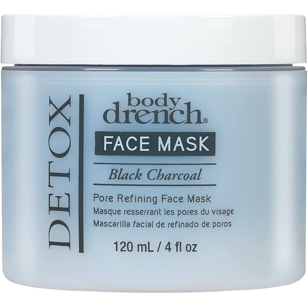 Mascarilla Rejuvenecedora de Carbón Negro Purificante Body Drench, 4 Oz