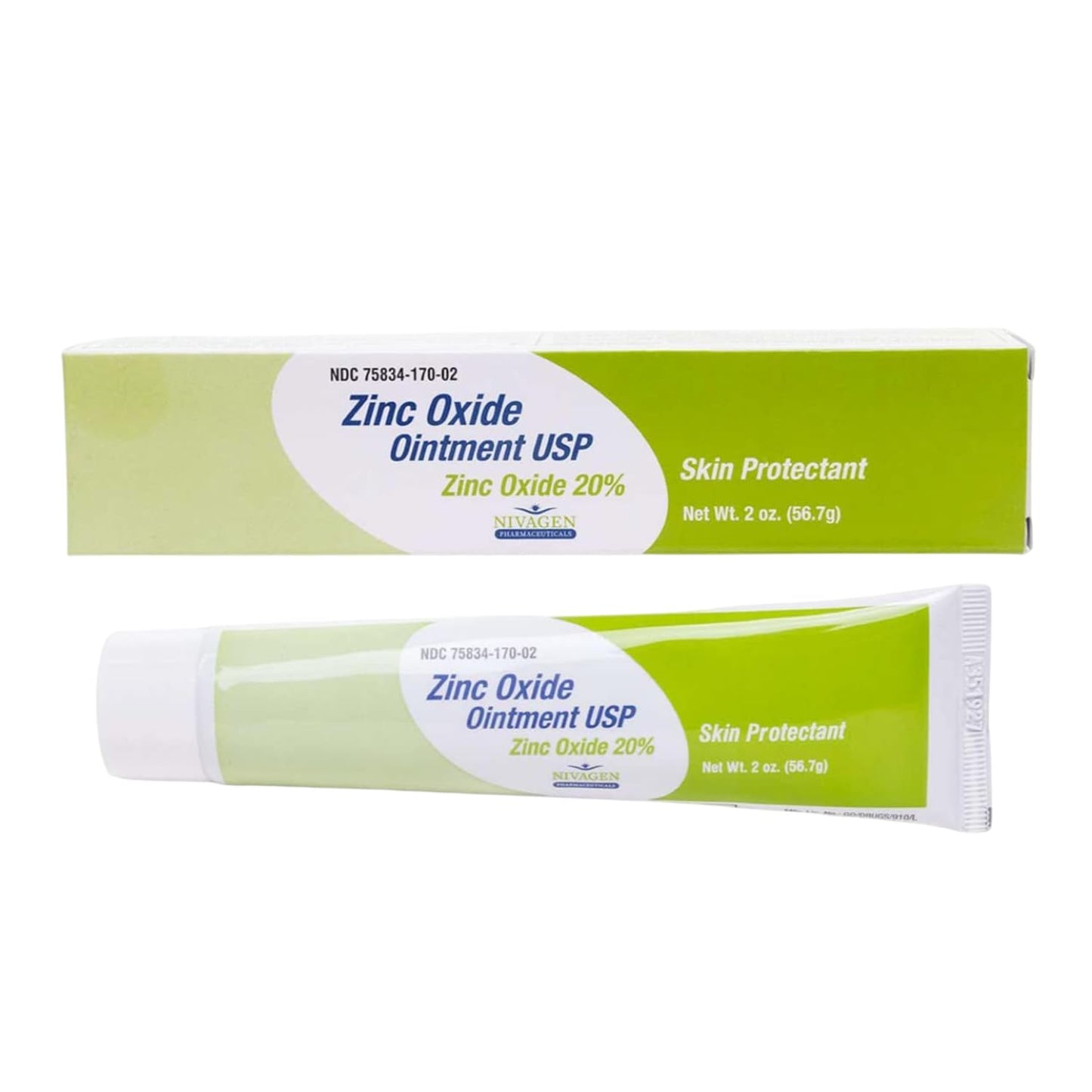 Nivagen Zinc Oxide 20% Ointment Skin Protectant - 1 Oz