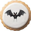 Décorations comestibles pour cupcakes d'Halloween (12 pièces) – Design citrouille