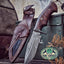 Premium Handmade Damascus Steel Hunting Knife - Korvel