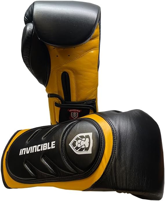 Gants d'entraînement en cuir professionnels Invincible Fight Gear