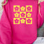 Flower Squares Sweatshirt
