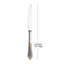 304 stainless steel knife, fork, spoon, hotel Western tableware, steak knife, fork, dessert spoon, fork, 4 piece  set - Korvel
