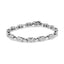 14K White Gold 2.00 Cttw Invisible-Set Princess Diamond Bracelet - 7.25"