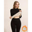 Sous-vêtements thermiques pour femmes avec doublure en peluche