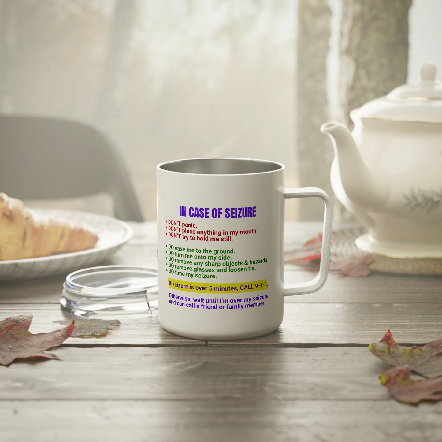 Premium Insulated Coffee Mug - 10oz