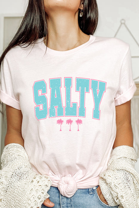 Salty Tee 5217 - Unisex Soft Cotton Blend T-Shirt - Korvel