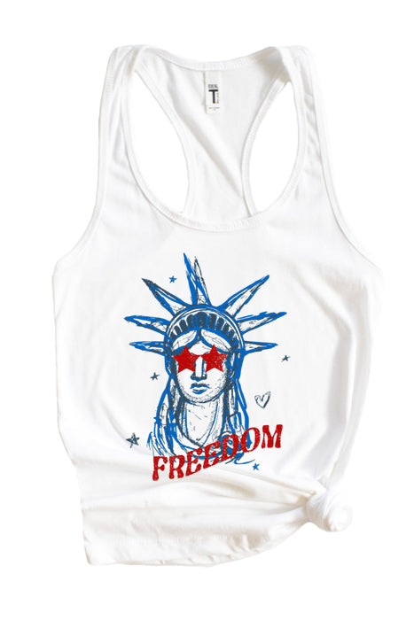 Freedom Tank 5218 - Premium Racerback Top - Korvel