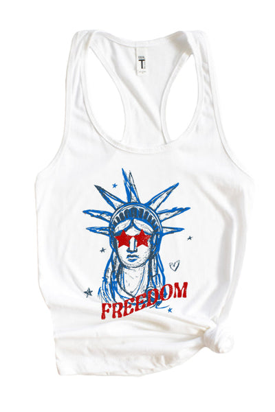 Freedom Tank 5218 - Premium Racerback Top - Korvel