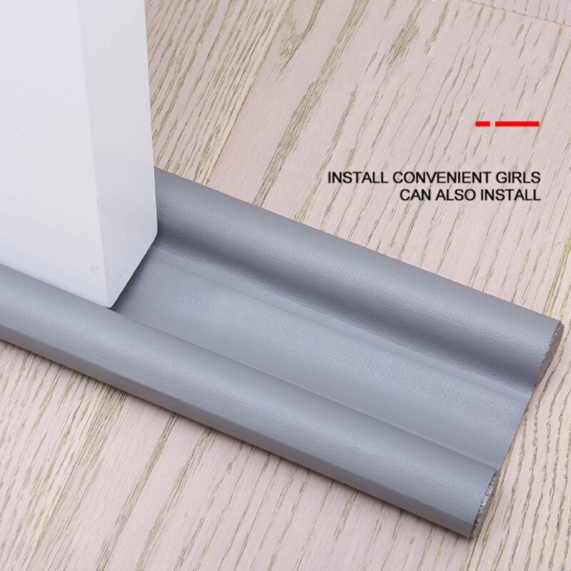 Flexible Door Bottom Sealing Strip Guard Sealer Stopper Weatherstrip Windproof Sealing Strip - Korvel