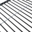 METAL Bunk Bed with trundle Black - Korvel