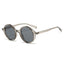 Gafas de sol retro ovaladas - Moda en champán puro