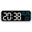 Premium Digital Alarm Clock with Temperature and Voice Control