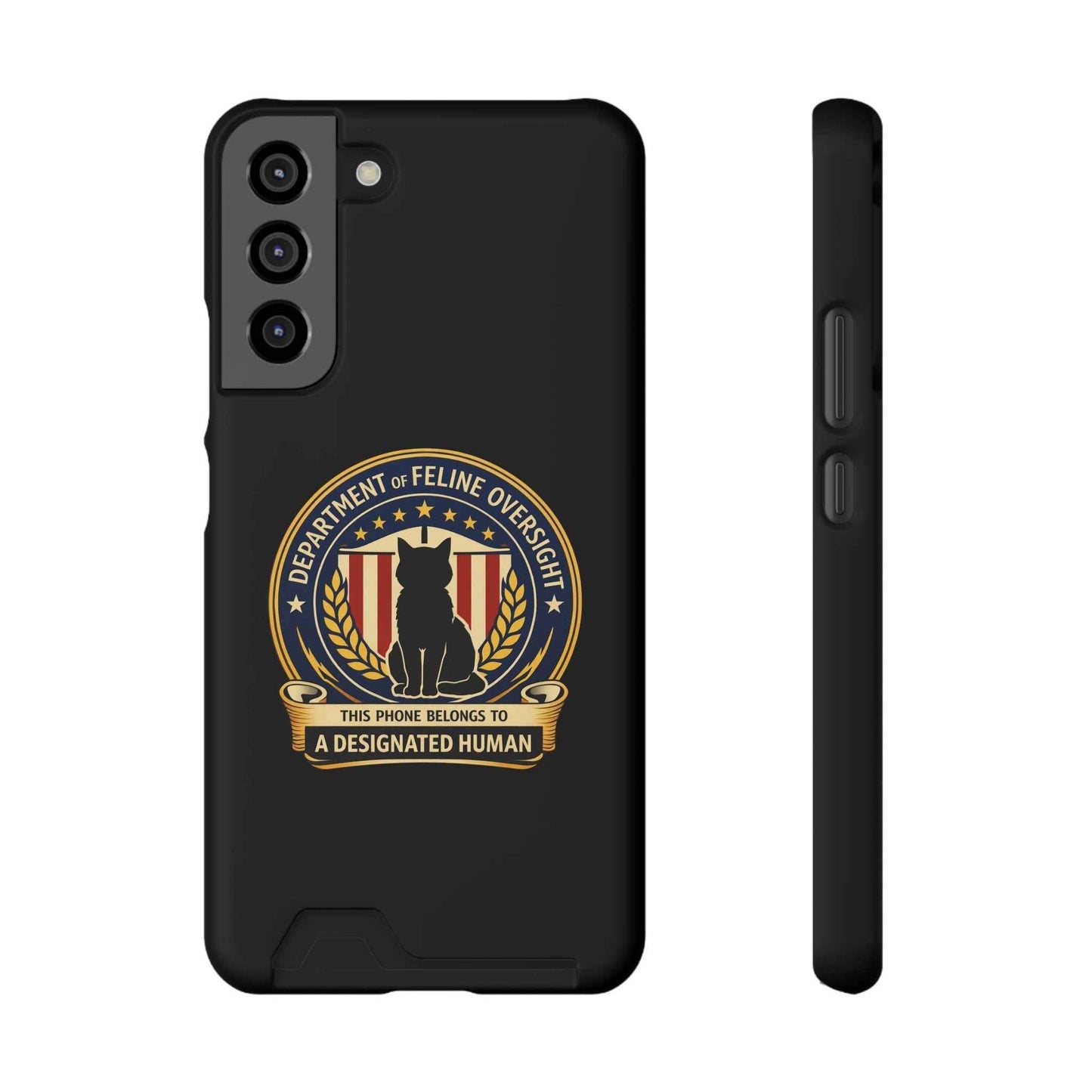 Department of Feline Oversight MagSafe iPhone Case - Designated Human Edition