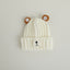 Autumn and winter children warm knitted hat cute bear candy color woolen hat Korean male and female baby warm hat trend - Korvel