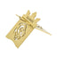 Premium Portable Cigar Holder in Brass and Carbon Fiber