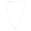 Collier Étoile de David en Or Jaune 14k
