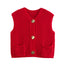 Versatile Crochet Hollow Vest in Solid Colors