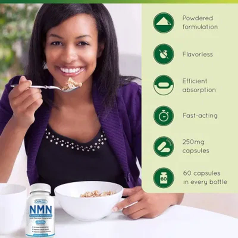 N.M.N Capsules Anti aging Capsules Nicotinamide Mononucleotide Capsules - Korvel