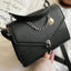 Chain PU Leather Detachable Shoulder Strap Handbag - Korvel