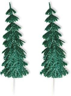Large Evergreen Tree Picks - 4" - 12 or 144 Count