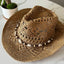 Bohemian Shell Straw Summer Beach Sun Hat