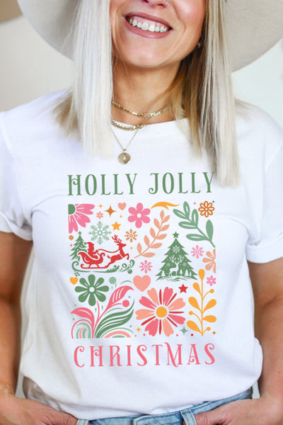Holly Jolly Christmas Tee