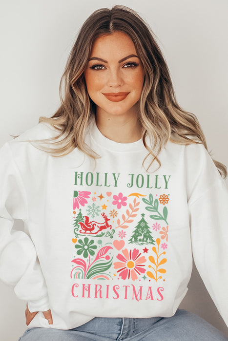 Holly Jolly Christmas Sweatshirt