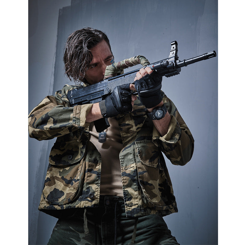 Premium Camouflage Trucker Jacket