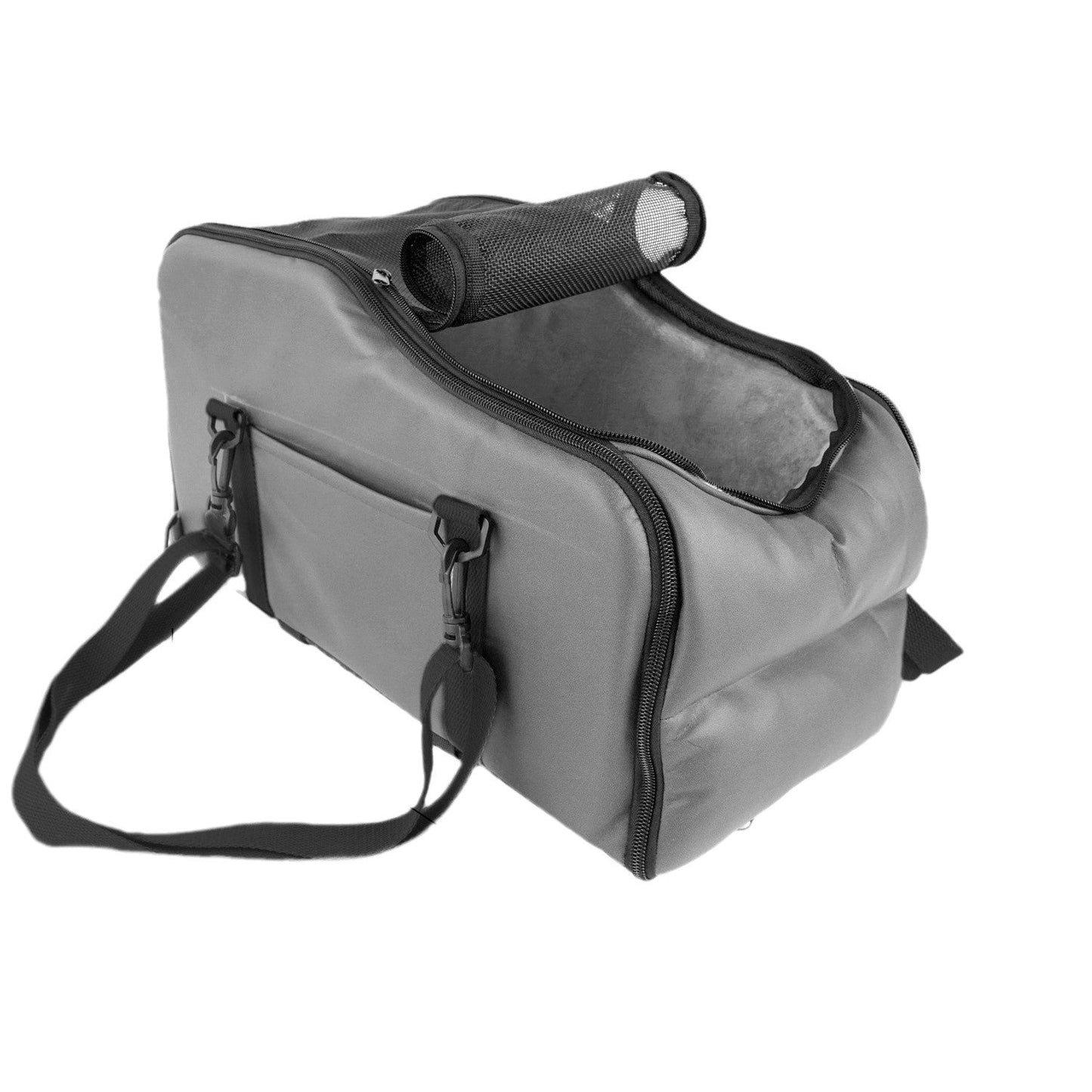 Portable pet bed for outings car travel safety seat center console car cushion car dog bed small dog ride artifact - Korvel
