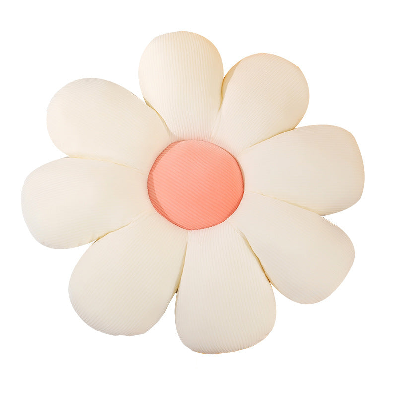 Daisy Flower Shaped Office Cushion, Computer Cushion, Sun Flower Tatami Cushion, Flower Petal Pillow, Cute Packaging - Korvel