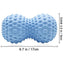 EVA Peanut Massage Ball Double Lacrosse Massage Ball Mobility Ball for Physical Therapy Deep Tissue Massage Tool Back Hand Foot - Korvel
