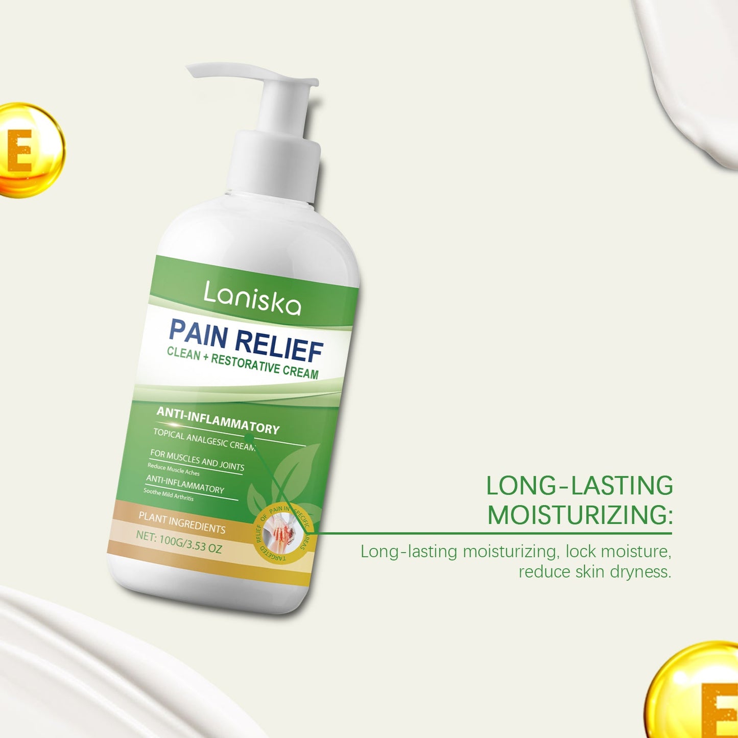 Joint Care Cream, Massage To Relieve Joint And Bone Discomfort Body Soothing Gentle Maintenance Skin Care Joint Care Cream, Massage To Relieve Joint And Bone Discomfort Body Soothing Gentle Maintenance Skin Care - Korvel