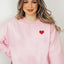 Small Heart Pocket Sweatshirt - Korvel