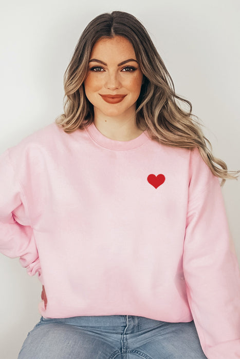 Small Heart Pocket Sweatshirt - Korvel