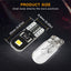 10Pcs W5W T10 LED Canbus Light Bulbs for Audi BMW VW Mercedes Car Interior Dome Light Trunk Lamp Parking Lights Error Free 12V - Korvel