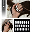 Premium Stiletto Press-On Nails with Glue - 24 Pieces