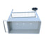 Aveyas mobile metal elevated garden bed cart, with legs, elevated flowerpot box with wheels (gray) - Korvel