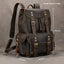 Large Capacity Crazy Horse Leather Backpack for Travel