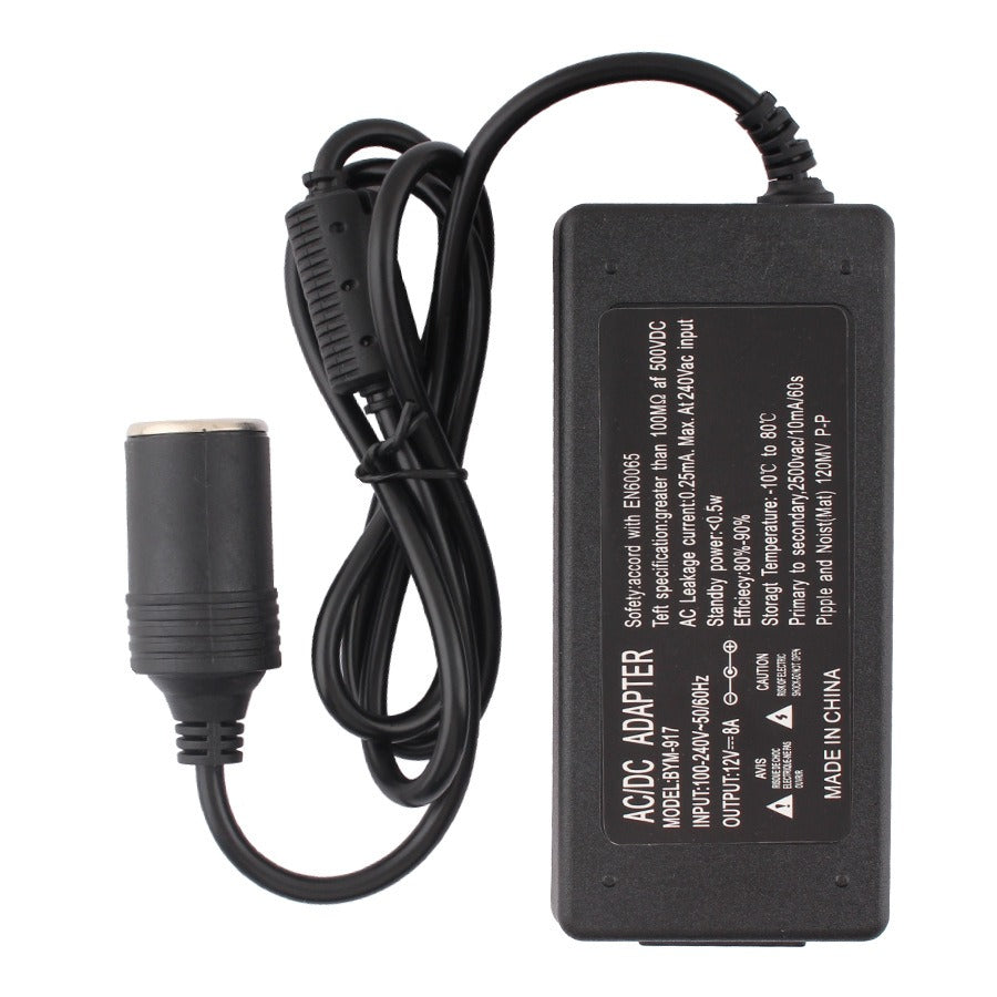Universal Car Cigarette Lighter Power Adapter 220V to 12V