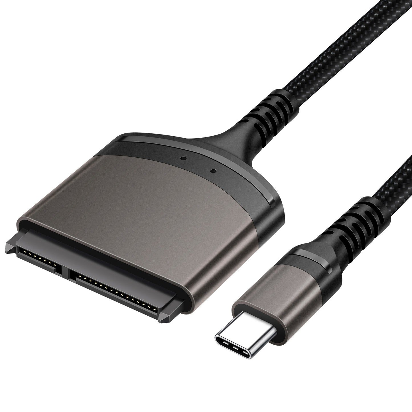 USB 3.0 to SATA Easy Drive Cable Serial Hard Disk 2.5-inch Mobile Hard Disk Adapter Cable USB Aluminum Alloy Shell - Korvel