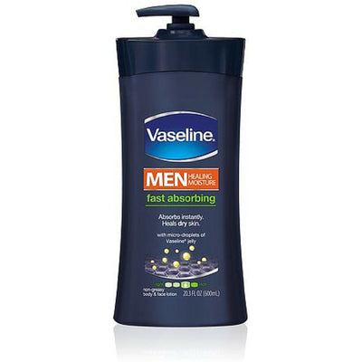 Lotion hydratante rapide Vaseline Men Healing Moisture 20,3 oz