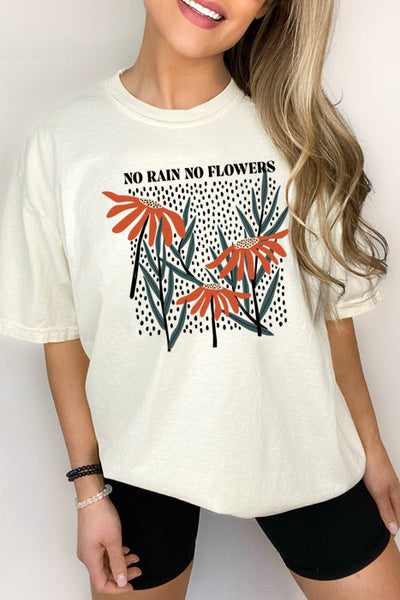 No Rain No Rainbows Oversized T-Shirt