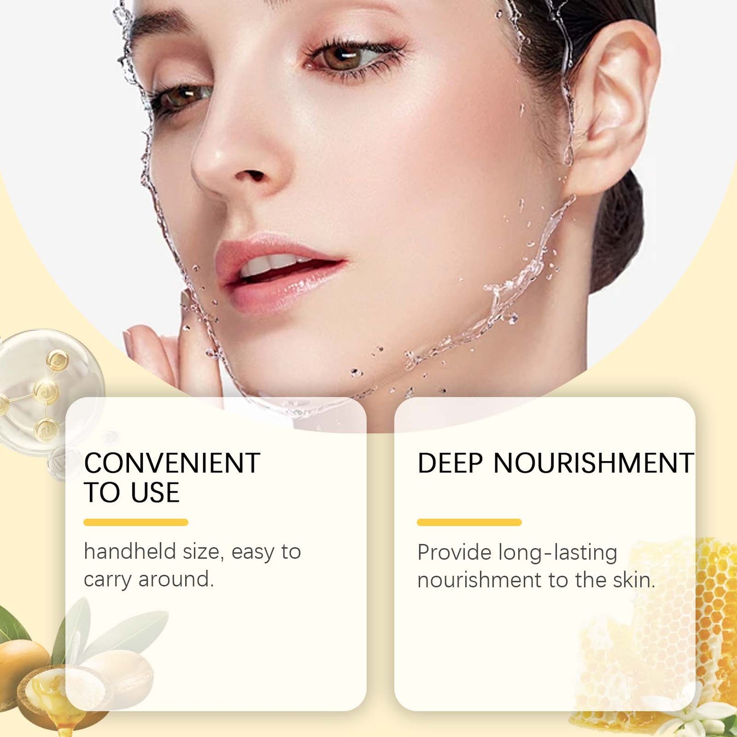 Propolis Firming Moisturizer For Daily Facial Care Gentle Moisturizing Propolis Stick For Dry Skin - Korvel