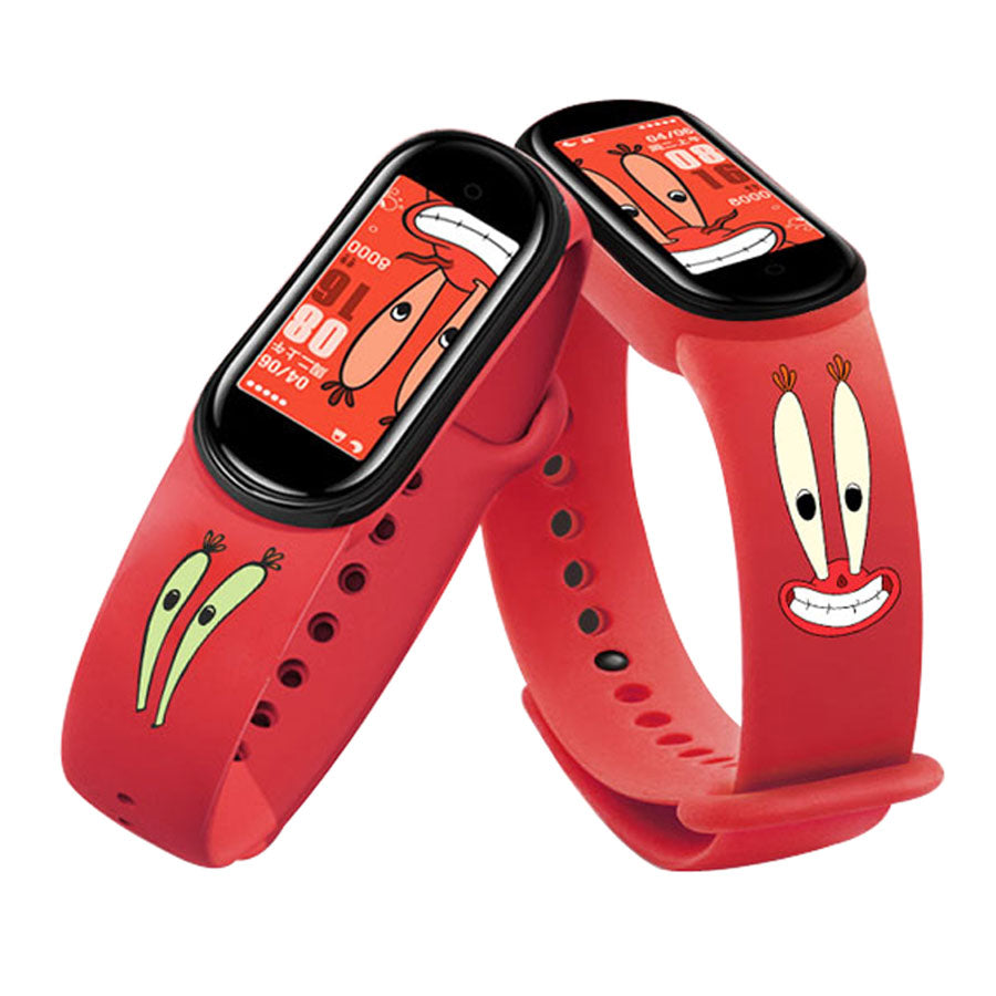 Silicone Bracelet For Xiaomi Mi Band 5 for miband 5 4 3 strap print Wrist Band for xiaomi miband 4 3 bracelet  Accessories - Korvel