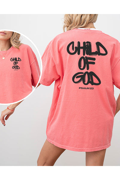 Child Of God Oversized Tee 5285CC - Korvel