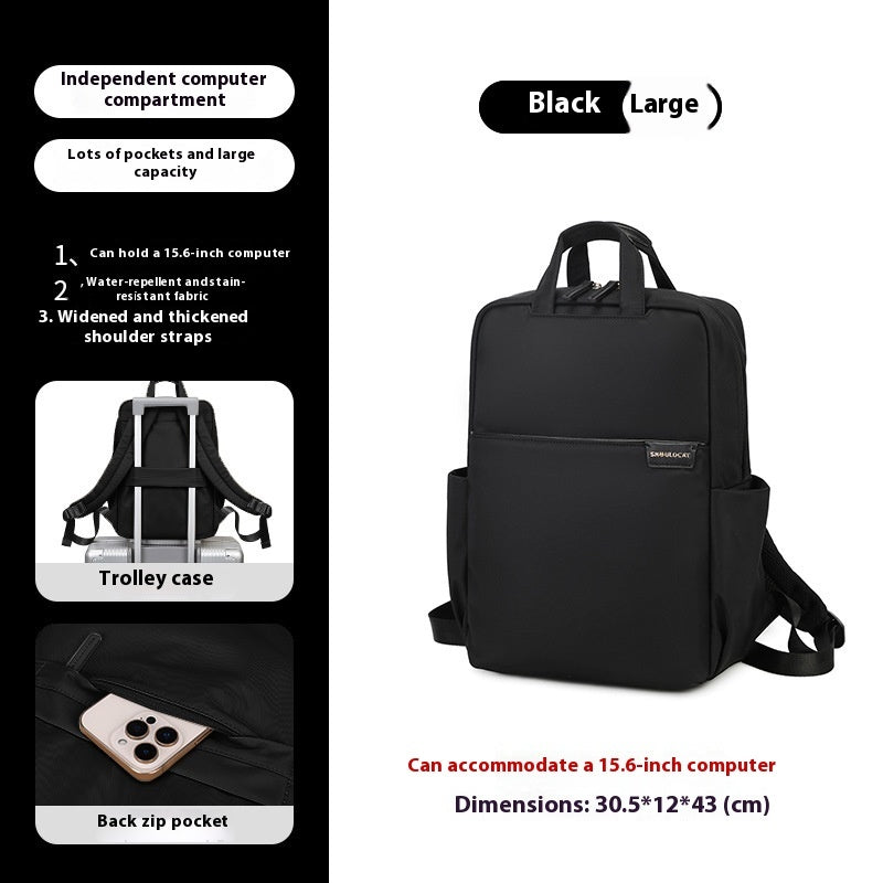 Elegant Canvas Travel Backpack for Women