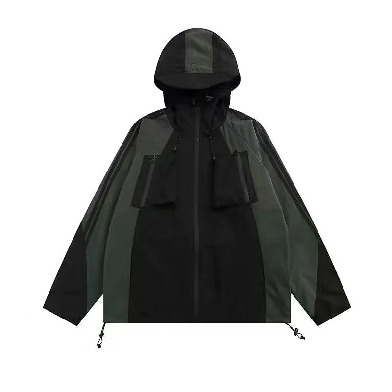 Loose Waterproof Shell Jacket for Women