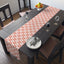Charming Red & White Paws Table Runner - Cotton & Polyester Options - Korvel